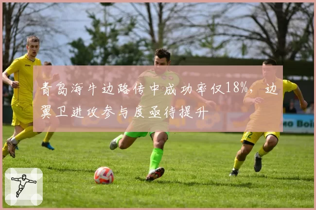 青岛海牛边路传中成功率仅18%，边翼卫进攻参与度亟待提升