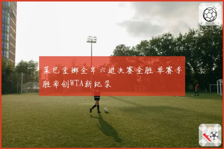 莱巴金娜全年六进决赛全胜 单赛季胜率创WTA新纪录